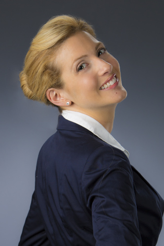 headshot photo blunder - pose is too playful